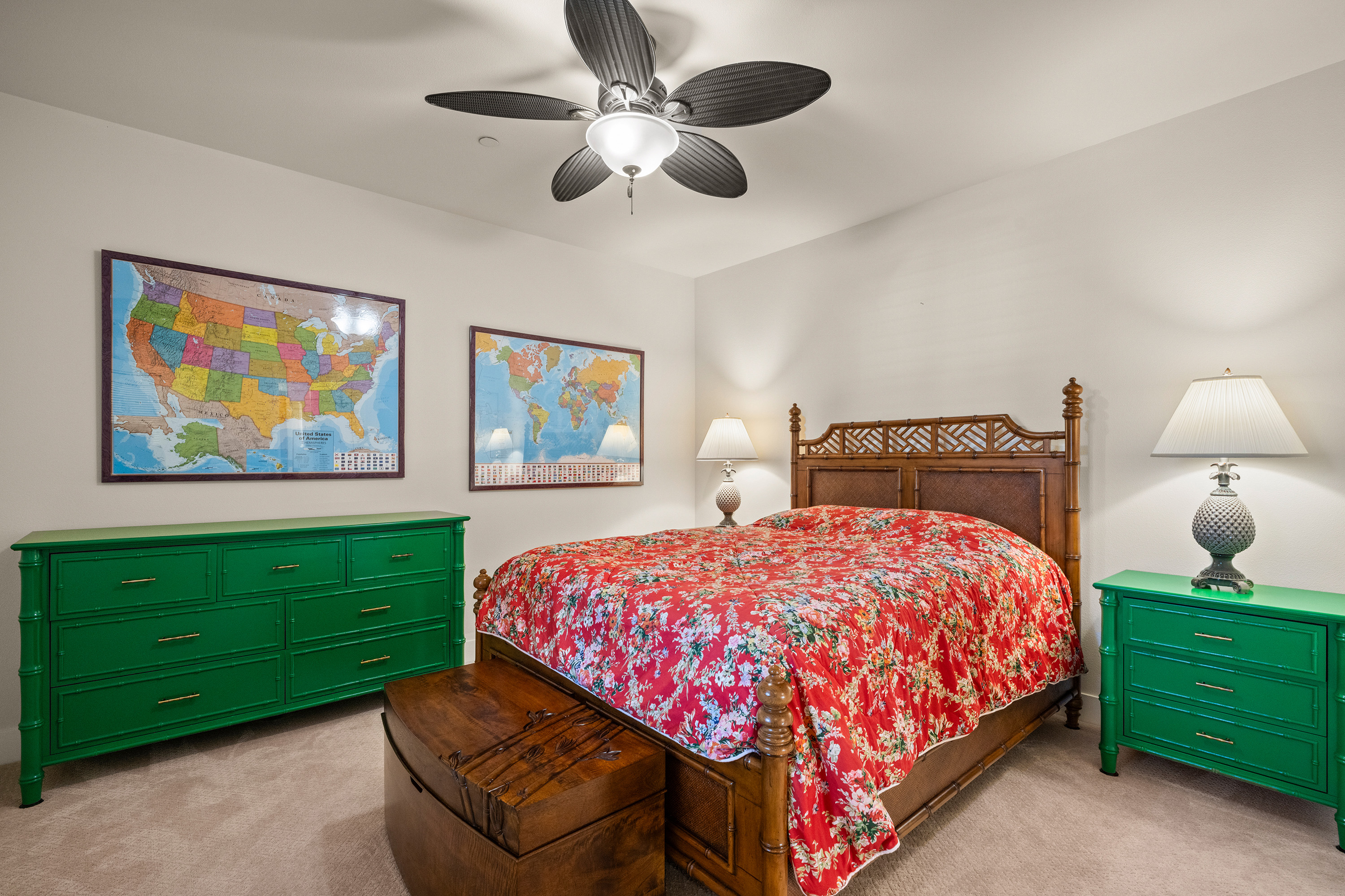 Spa-style primary bathroom