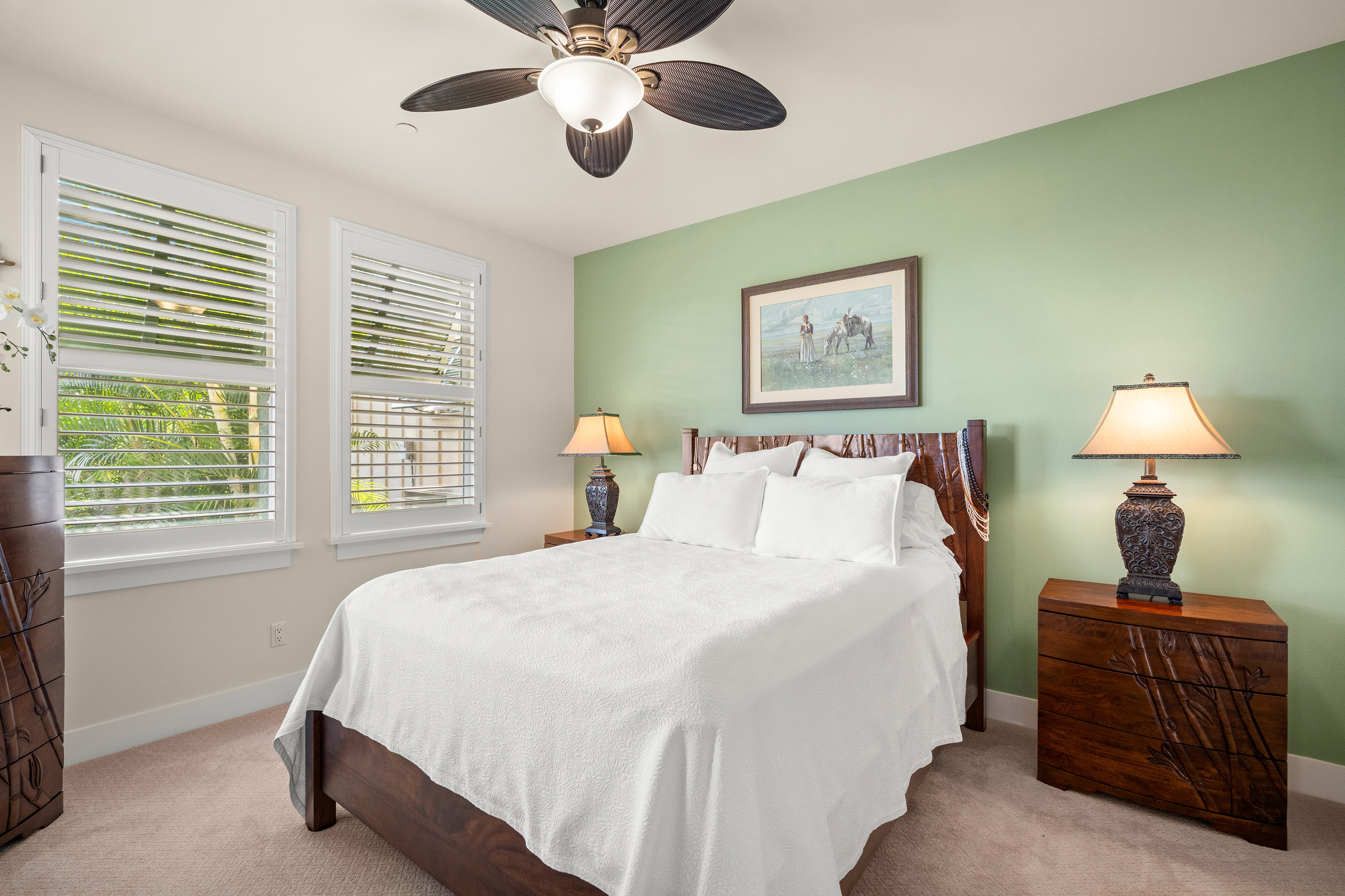 Open-concept living and dining